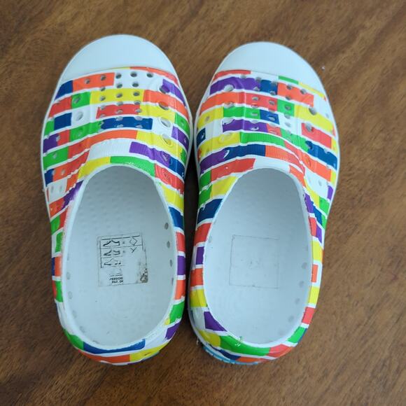 Native Jefferson Print toddler slip on water shoes size C7 - Picture 2 of 7